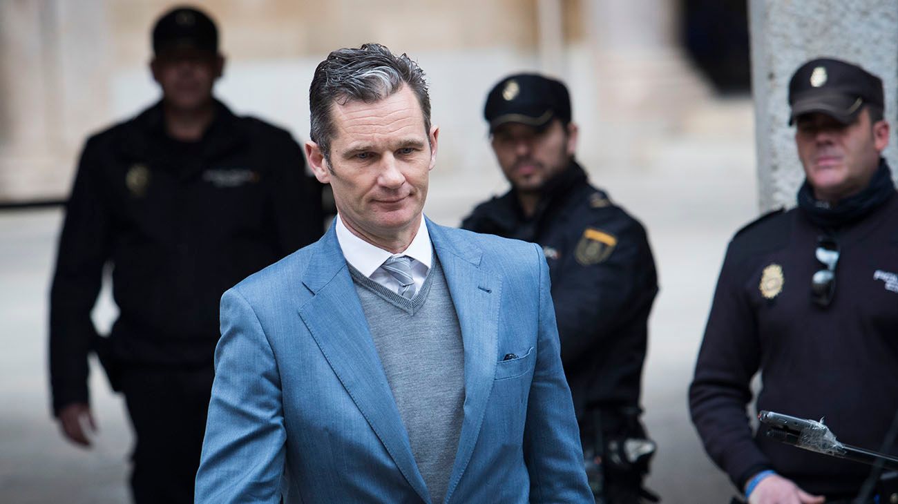Primera sentencia condenatoria para un familiar del rey de España