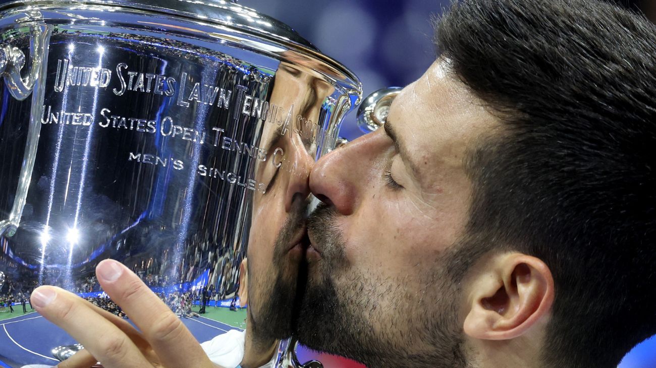 Los números de la carrera de Novak Djokovic