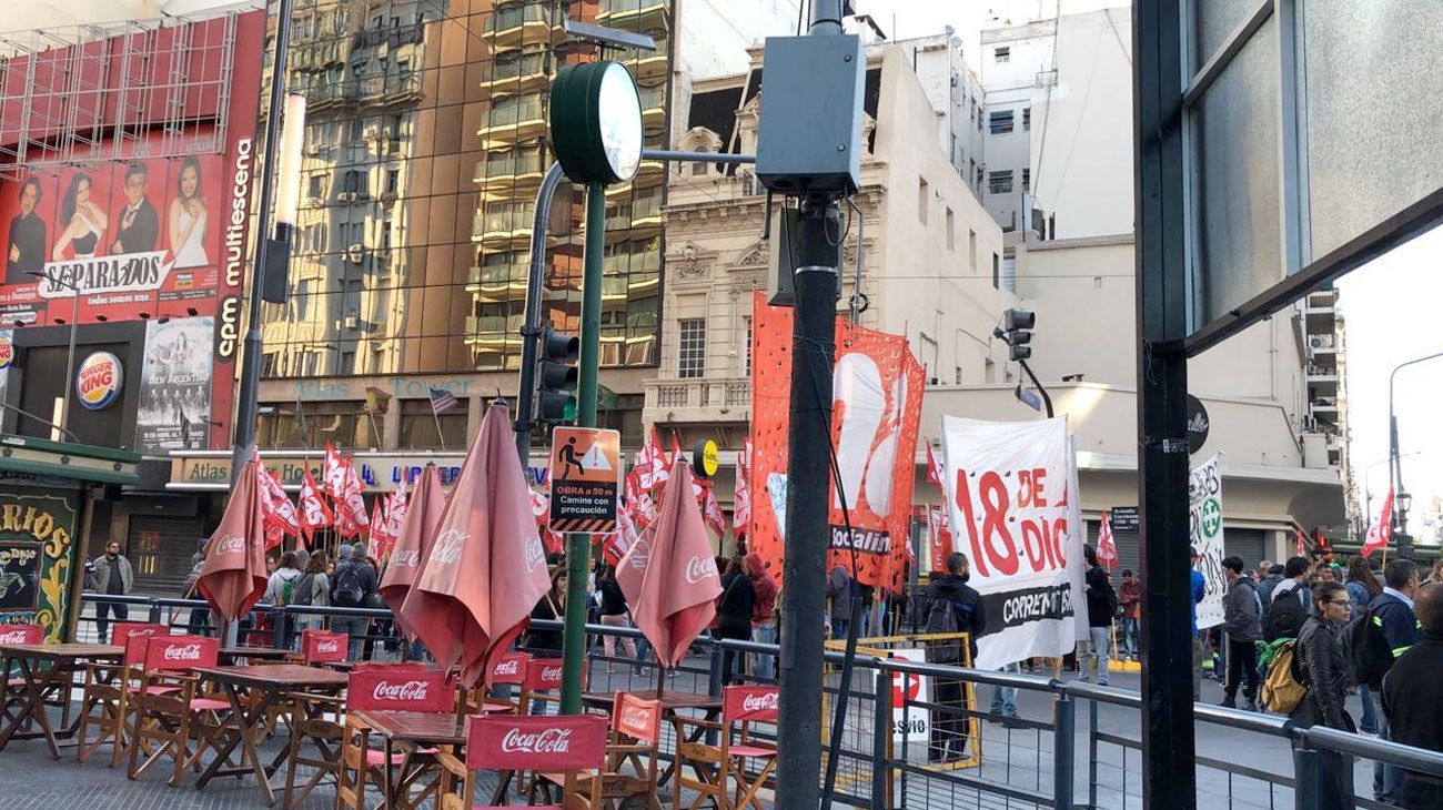 Cuáles son los cortes y movilizaciones programados para este martes 19 de marzo en Capital Federal