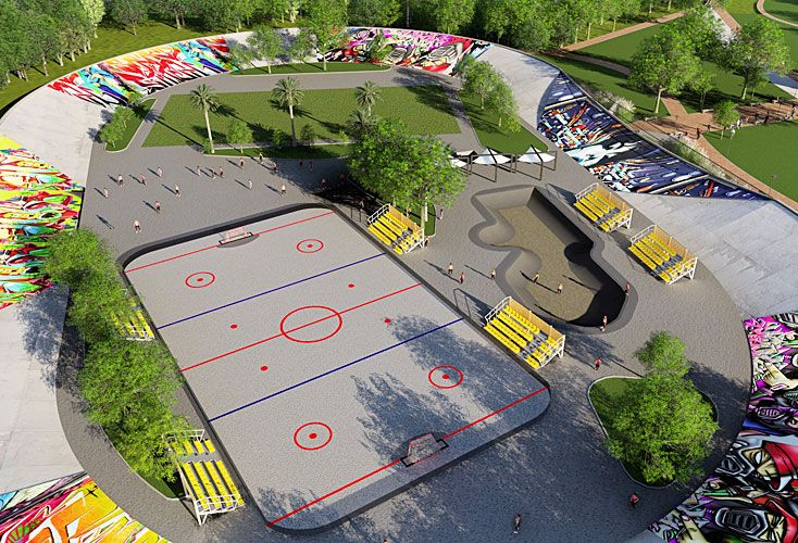 El parque de skate más grande del país abrirá en octubre