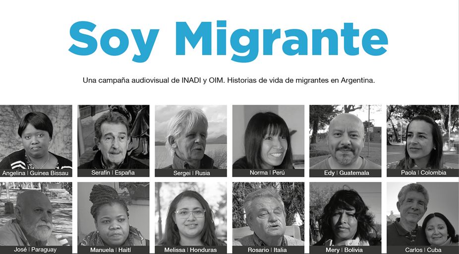 "Soy migrante", la campaña del Inadi contra la discriminación