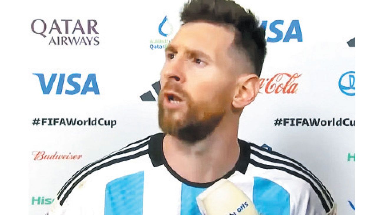 Messi también es autor de frases célebres