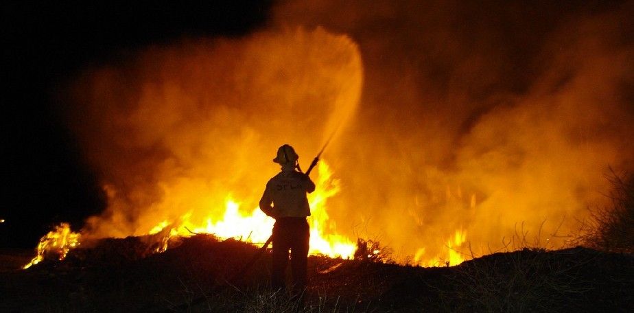 Los incendios en Chubut no se detienen y ya provocaron un muerto
