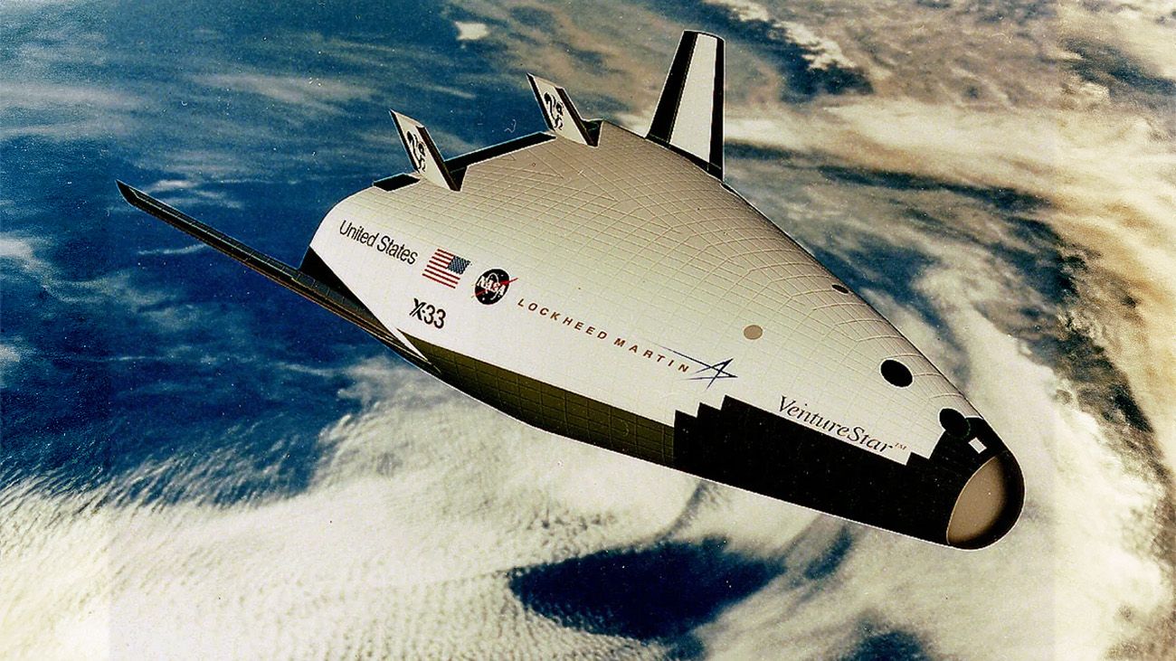 La NASA reflotó un antiguo proyecto denominado “X-33” para la construcción de un avión espacial