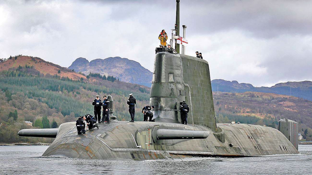 El Reino Unido disuade con submarinos nucleares