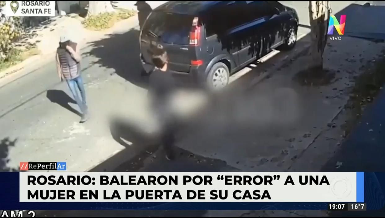 Rosario | Dos sicarios balearon a una mujer por “error”