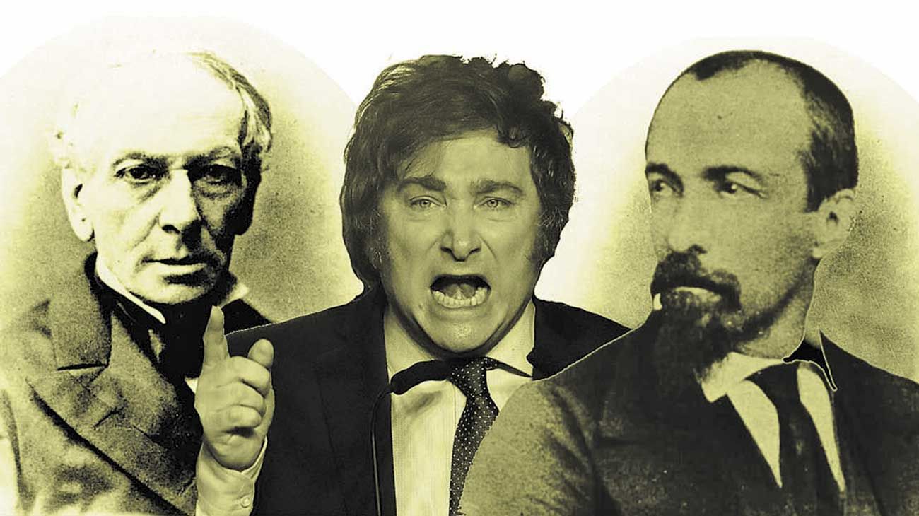 Las profecías de Alberdi y Peyret contra Milei