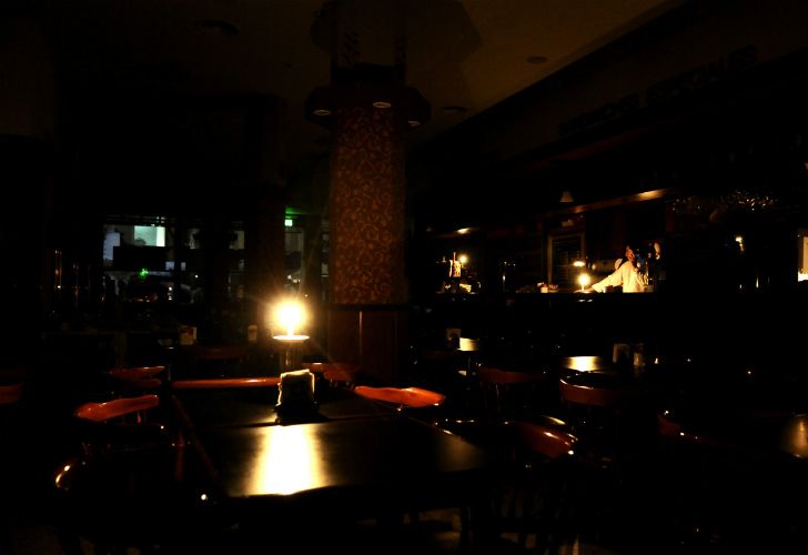 Hubo un corte de luz esta madrugada