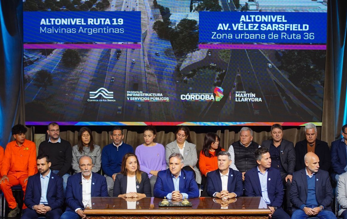 Llaryora: “Córdoba es la provincia con la mayor inversión en infraestructura per cápita del país”