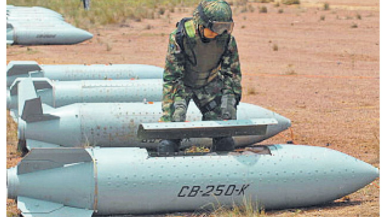 Los aliados se dividen por las bombas de racimo para Kiev