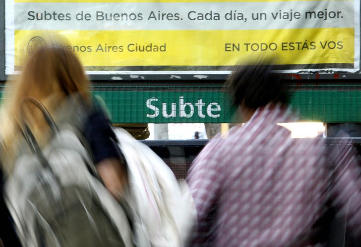 Otra mañana con problemas en el subte