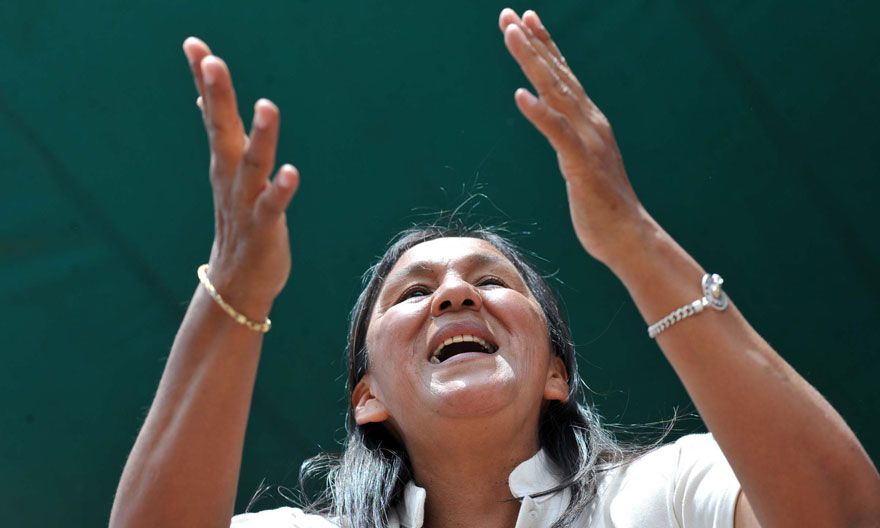 Milagro Sala "mandó a la mierda" al kirchnerismo (pero era el jujeño)