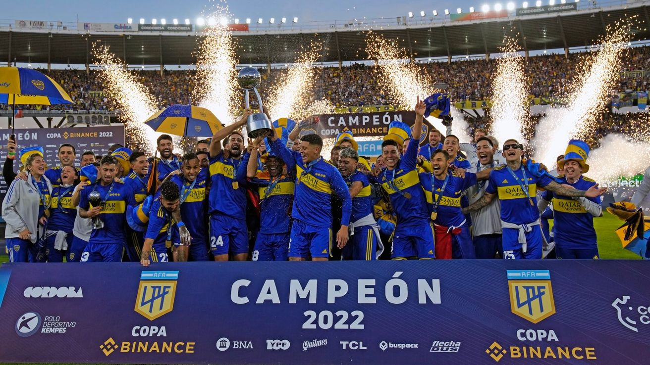 Boca campeón de la Copa de la Liga Profesional