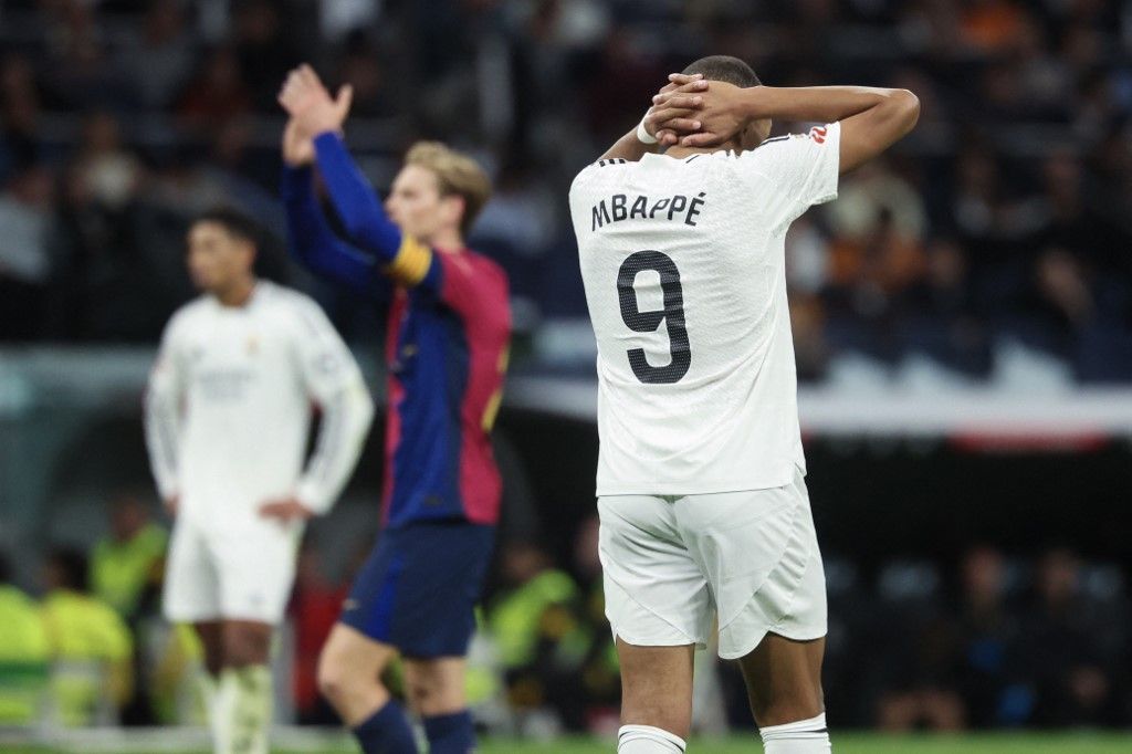 Mbappe hizo el ridículo (8 veces en offside) y Barcelona masacró al Real Madrid: 4-0