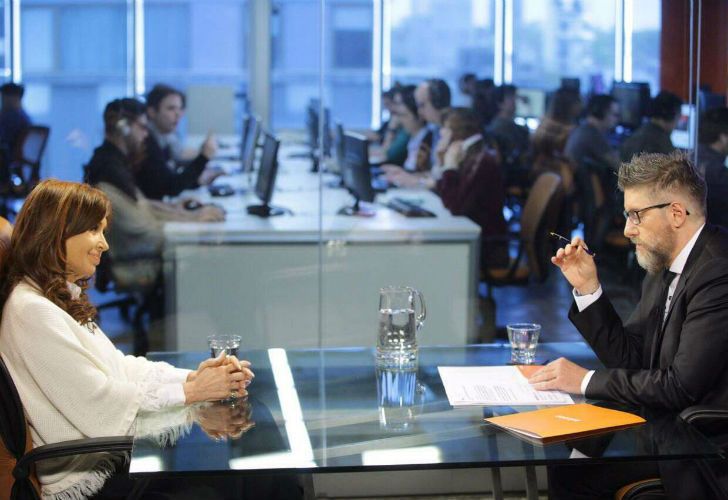 Cristina, una candidata que sabe llorar