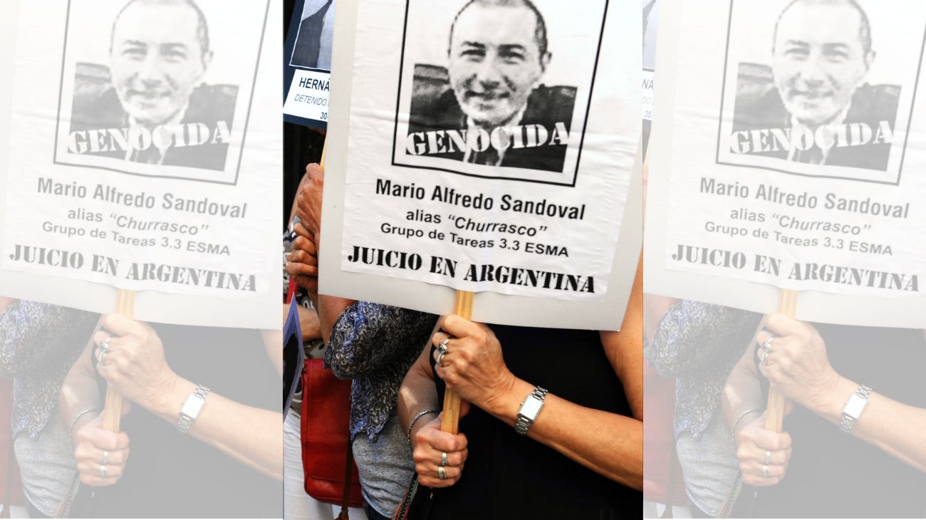 El Consejo de Estado francés avala la extradición a Argentina del represor Mario Alfredo Sandoval