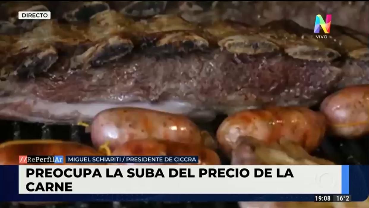Miguel Schiariti: “El presidente miente al decir que la carne sale lo mismo en la Argentina y en Europa”