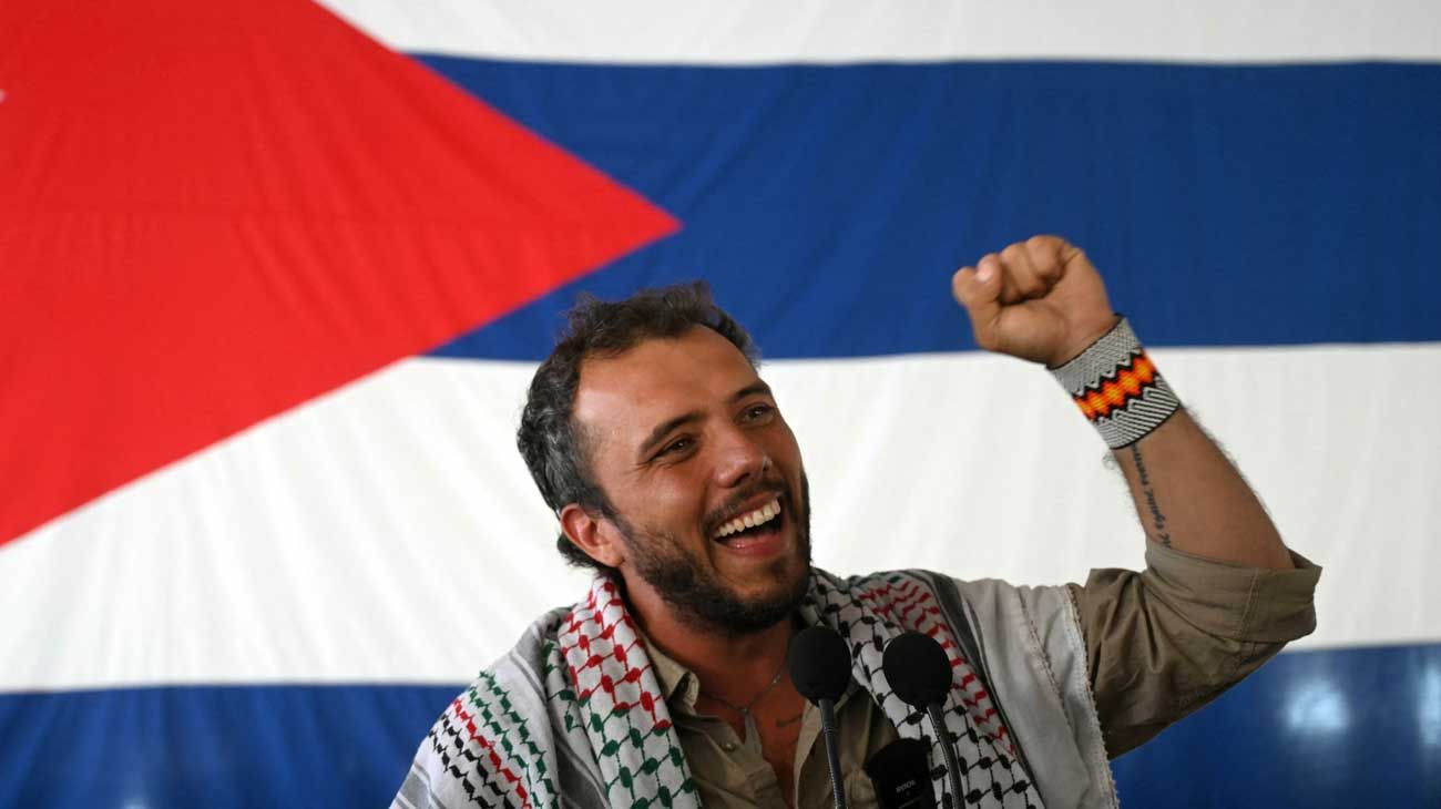Impidieron el ingreso al país de un integrante de la flotilla de solidaridad con Gaza