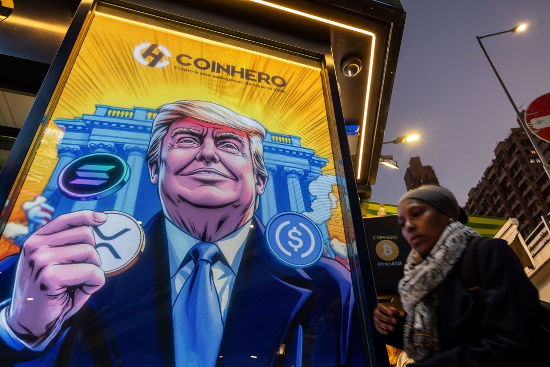 Bitcóin cae luego de una orden ejecutiva de Trump que decepcionó al mercado