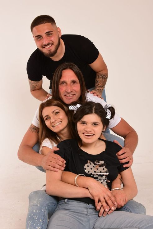 Olave, papá y entrenador