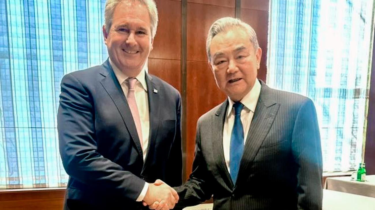 Quirno reafirmó en Munich la importancia de la relación con China
