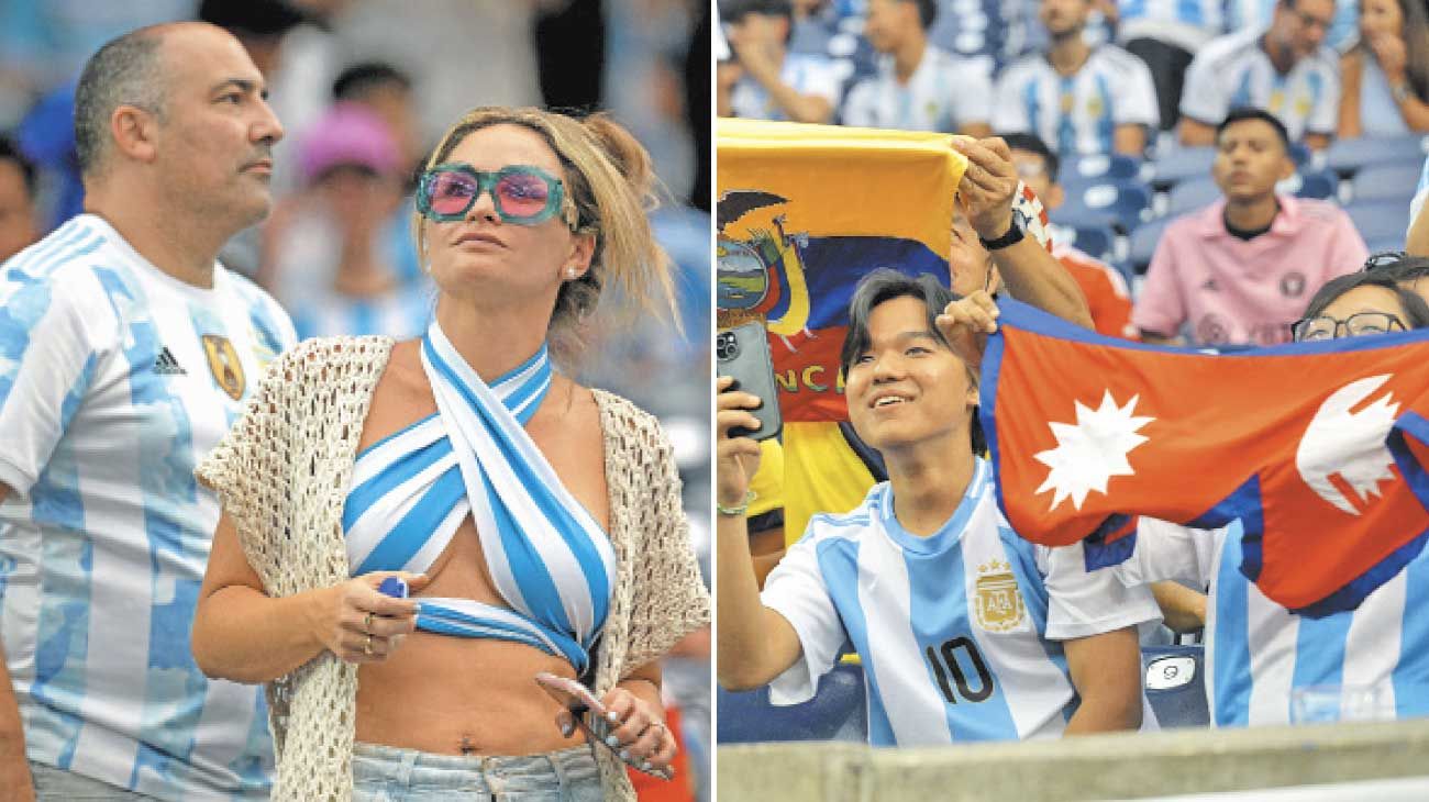 Efecto Messi: la pasión por la Selección no tiene límites, origen ni nacionalidad