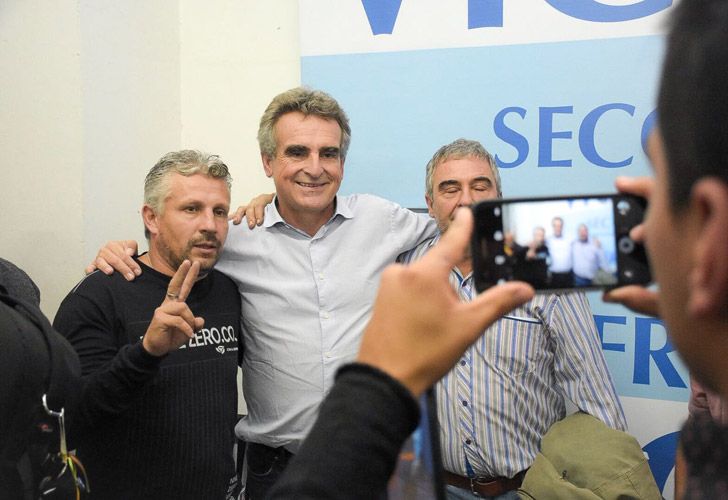 Agustín Rossi ya se prueba el traje de candidato