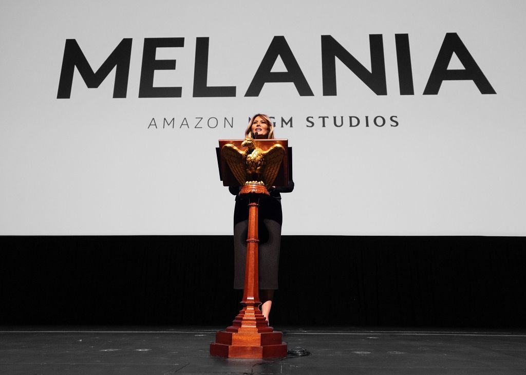 El estreno de 'Melania' fue una 'misa trumpista' con la esposa de Trump como sacerdotisa