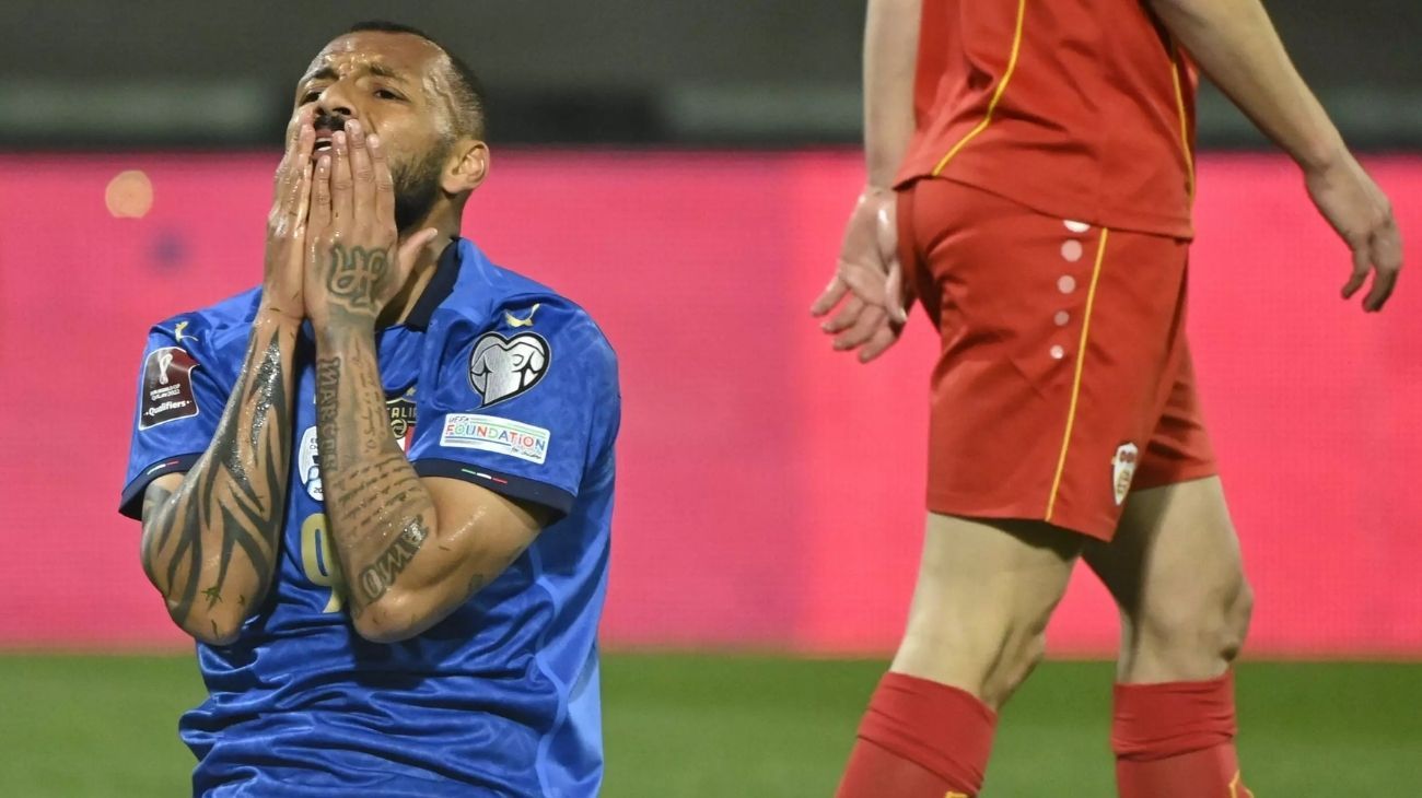 Italia se quedó afuera del mundial por segunda vez consecutiva