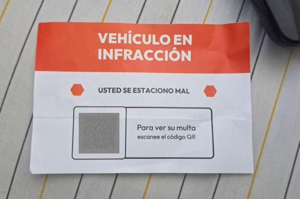 Estafas por estacionamiento: la Municipalidad mostró cuál es el acta de infracción que utilizan