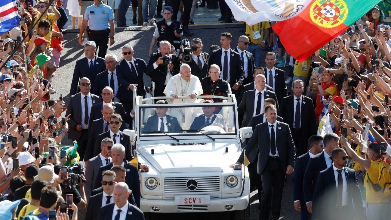 El día que los jóvenes amaron al Papa Francisco