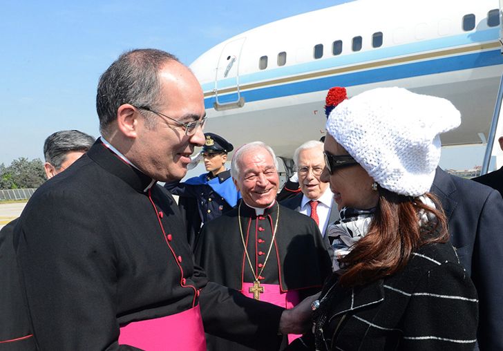 La causa Malvinas, en el menú entre el Papa y Cristina