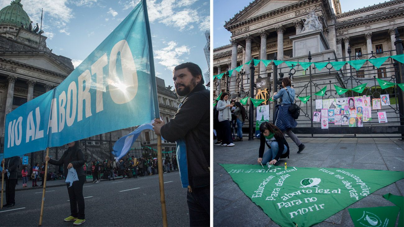 Las estrictas medidas del Senado para el debate por el aborto