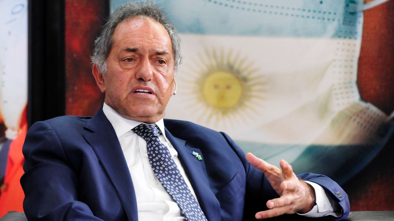 Daniel Scioli: "No subestimen a Alberto Fernández"