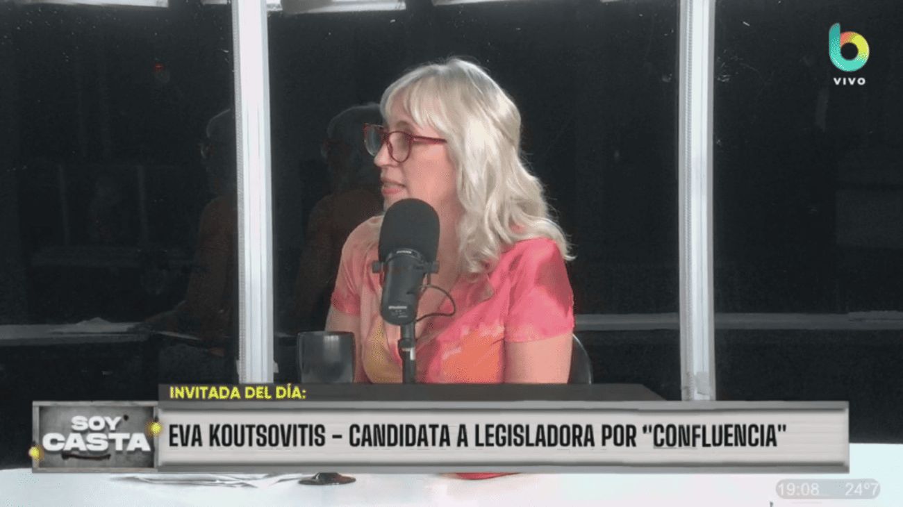 Eva Koutsovitis, candidata de Claudio Lozano: "Los diputados que ratificaron el DNU del FMI son traidores a la patria"