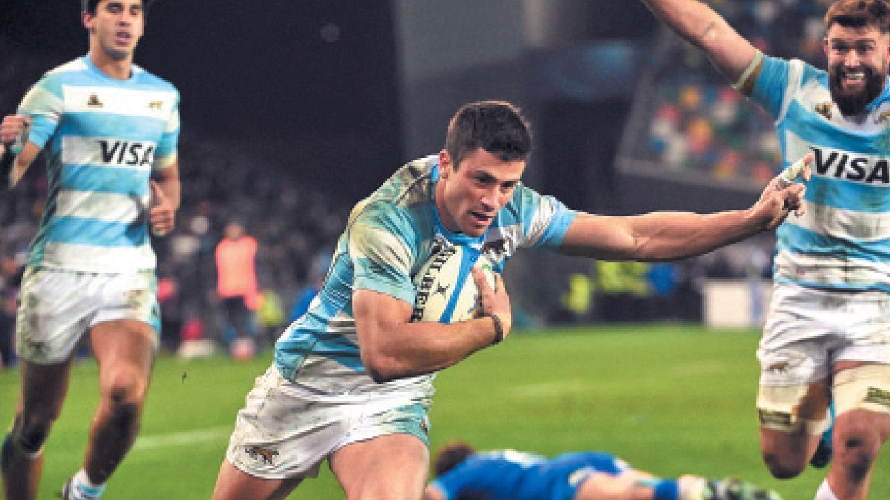 Con carácter y eficacia, Los Pumas aplastaron a Italia