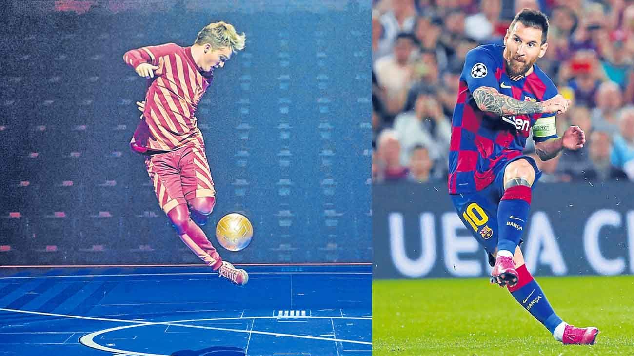 Messi pidió que el show resalte el valor de la familia en su vida