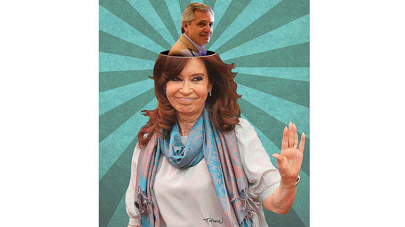 Mensaje de Alberto a Cristina