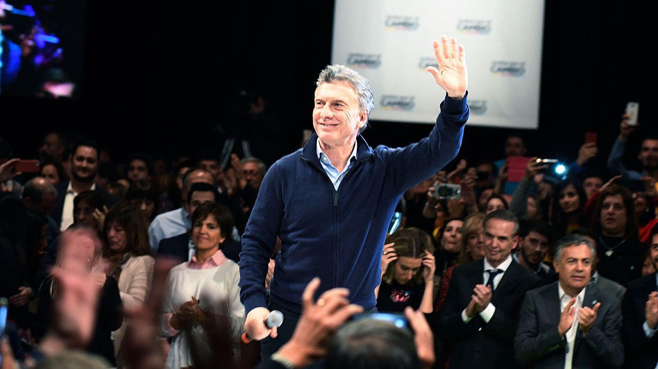 Macri y una fervorosa arenga a la militancia para ganar las PASO