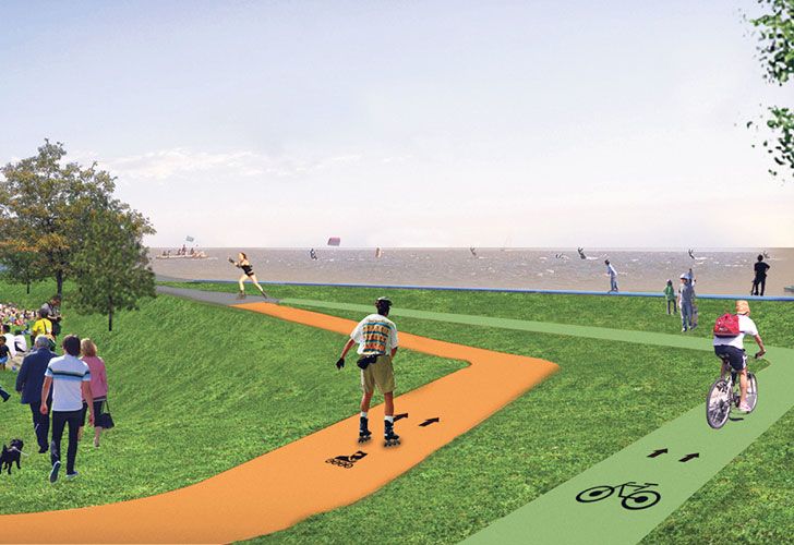 Planean un club náutico y un parque de deportes extremos