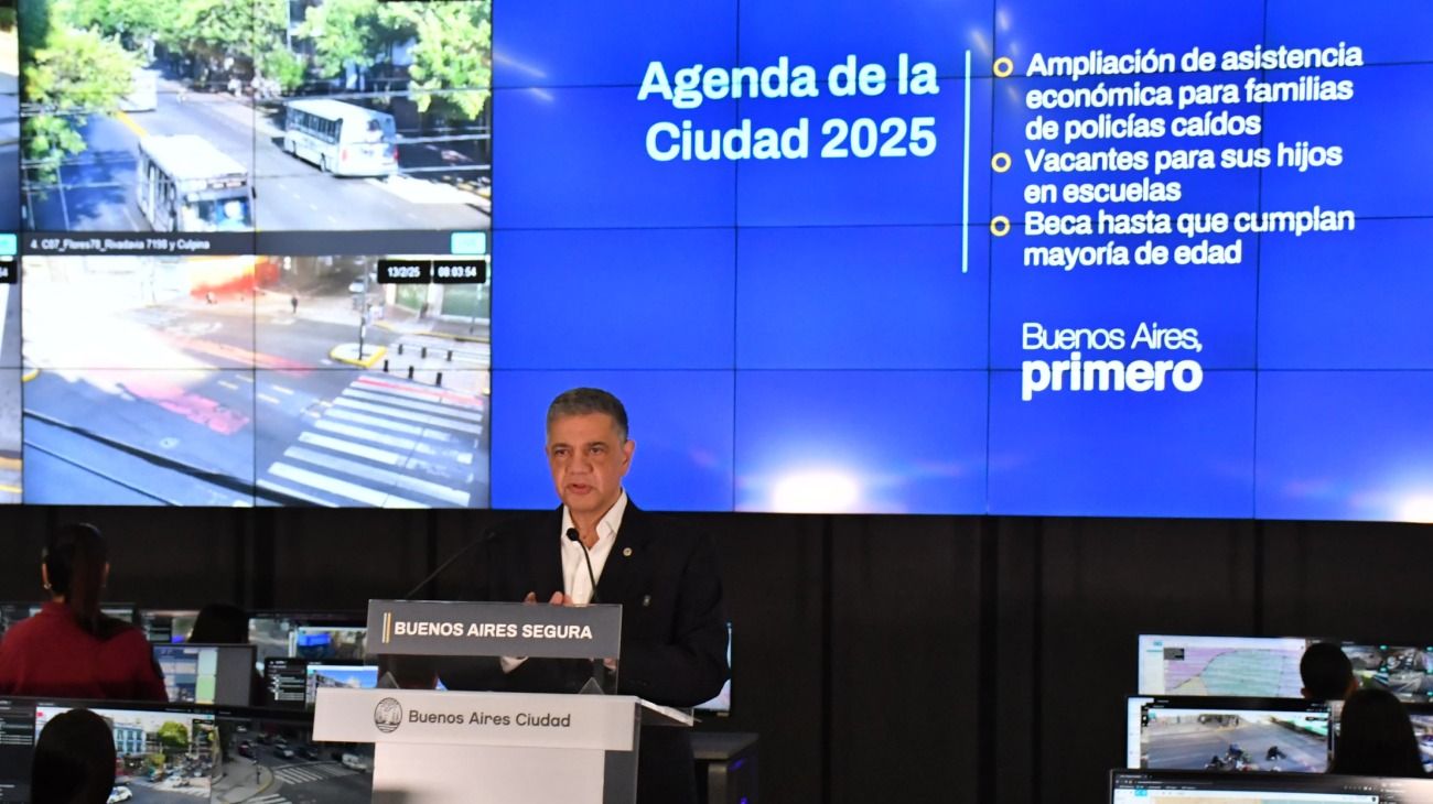 Jorge Macri anunció refuerzos en Seguridad: $10 mil millones para mejorar alcaidías y dependencias policiales