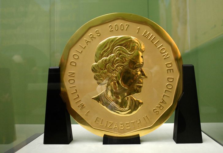 ¿Cómo robaron la moneda de oro más grande del mundo?