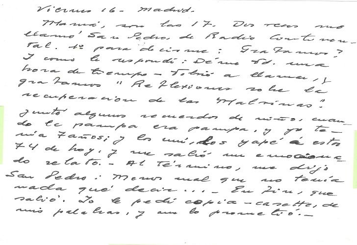Postales, una copla y una carta a su esposa: el legado de Atahualpa