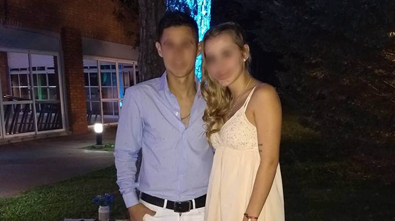Video | Fue al boliche a buscar a la madre de sus hijas y le dio una salvaje golpiza