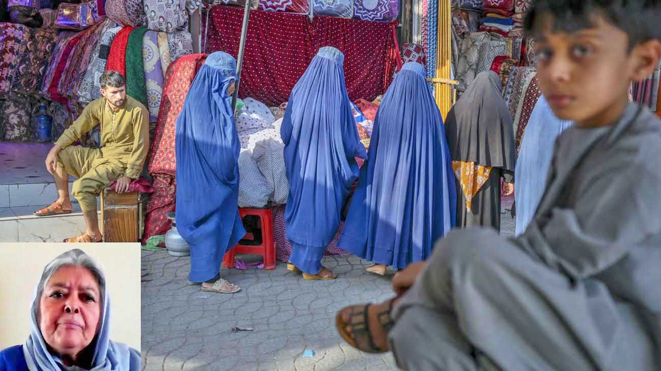 Las mujeres afganas mantienen el desafío al gobierno de los talibanes