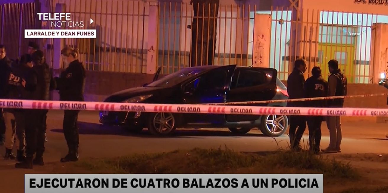 Ejecutaron a un policía de seis tiros en la cabeza en Rosario