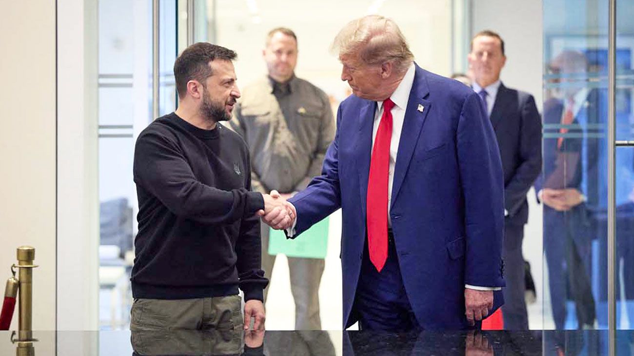 Trump recibió a Zelenski: “esta guerra debe terminar”