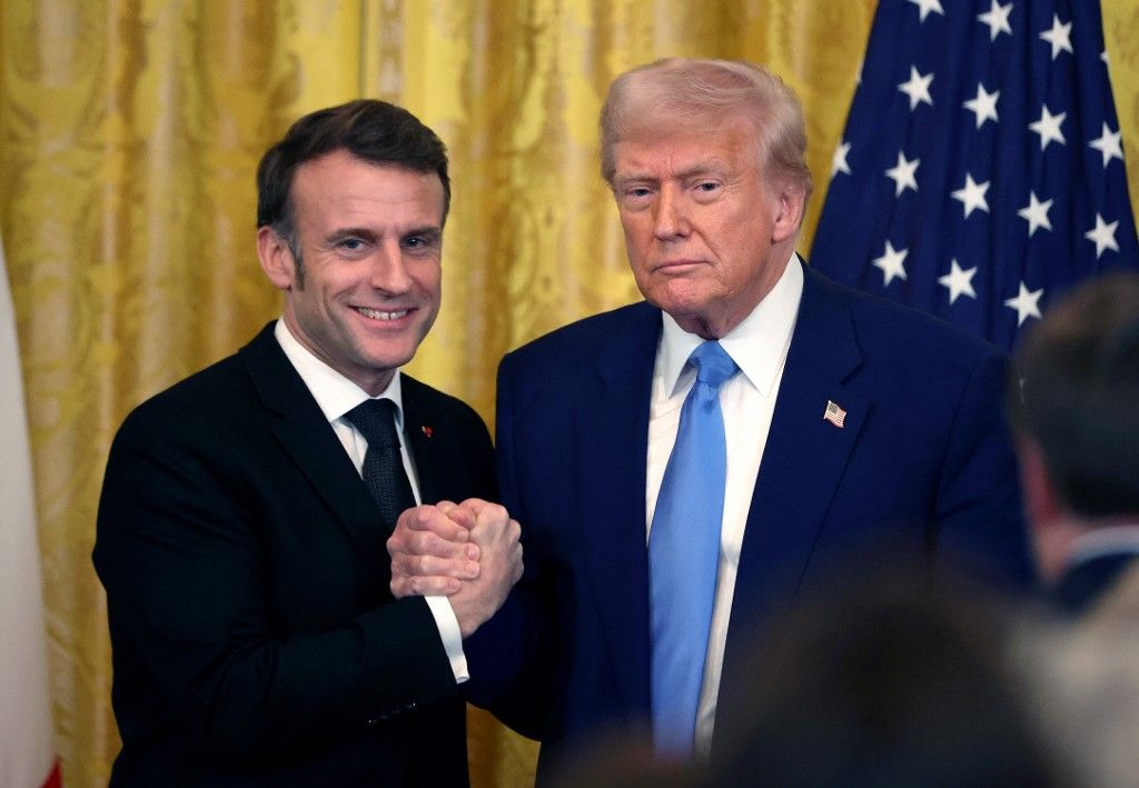 Trump aseguró que Putin "quiere terminar esta guerra" y Macron anticipó una tregua en pocas semanas