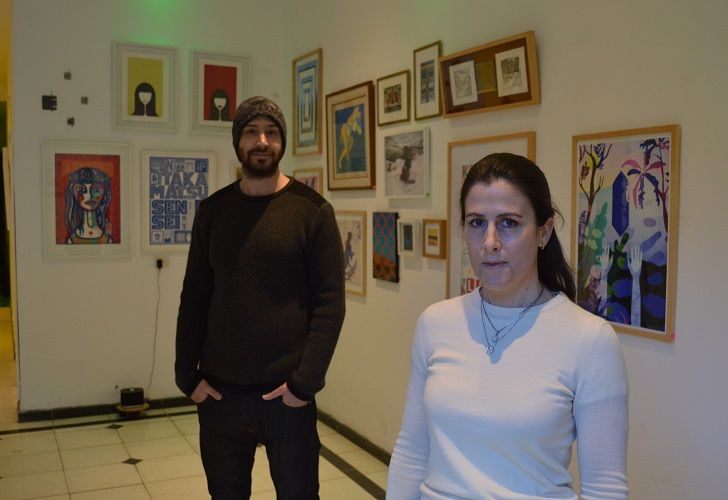 Sacha Mistol inauguró su tercera muestra con Simón Ibáñez Durán