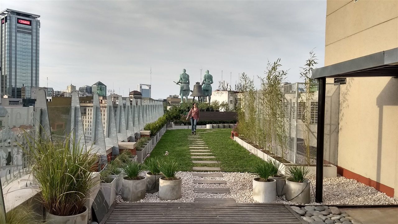 Terrazas verdes, una tendencia que crece en la Ciudad